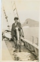 Image of Dr, Kendall with salmon